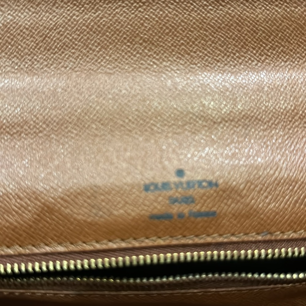Louis Vuitton Monogram Canvas Top Handle Bag in Brown and Gold - Picture 2 of 15